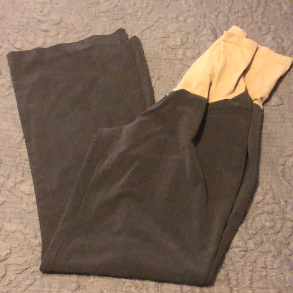 Maternity gray slacks